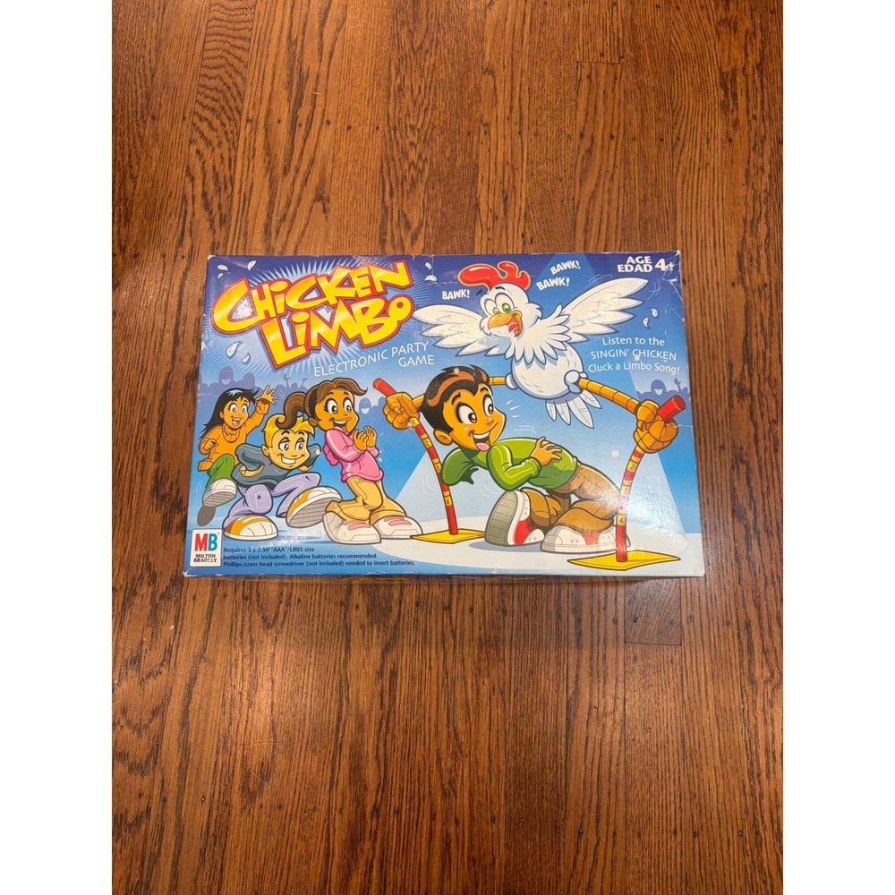 Milton Bradley Chicken Limbo Electronic Party Game Complete 2005 Hasbro 42326